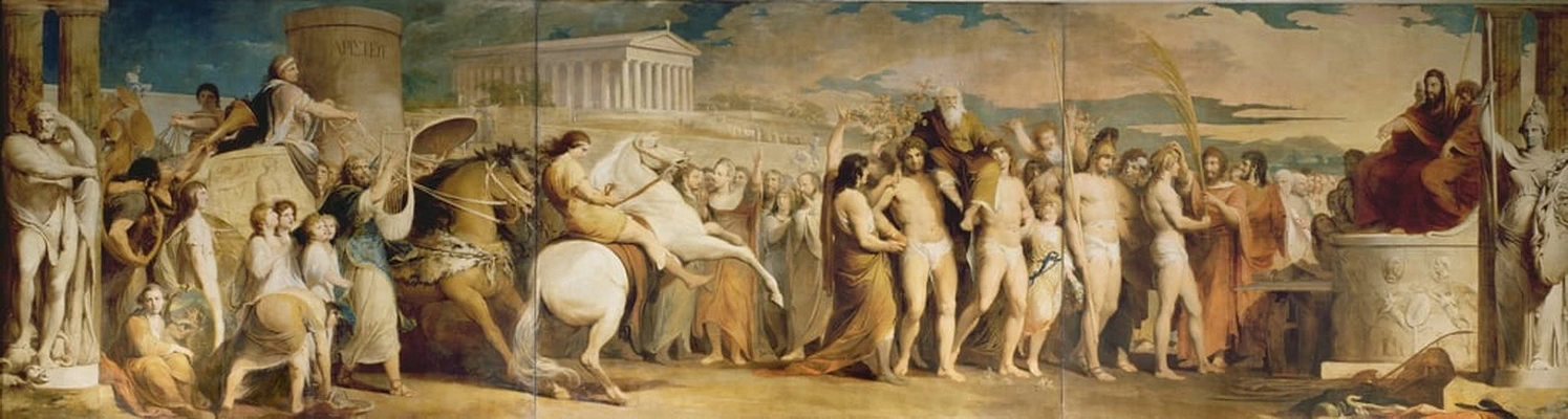Incoronazione dei vincitori ad Olimpia - RSA, London